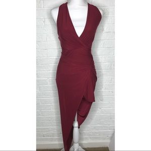 Windsor burgundy dress SZ Medium